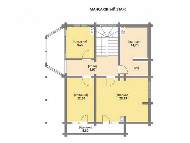 2 этаж - 96